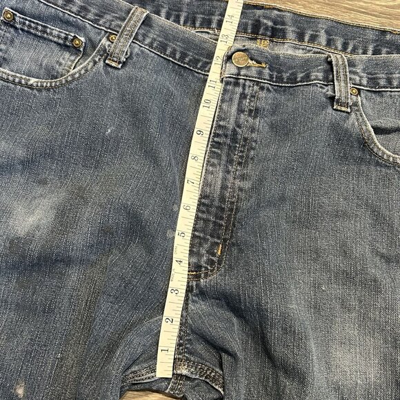 Carhartt Jeans 40x32 Workwear Relaxed Fit 5 Pocket Denim Yard Garage Painter - Picture 5 of 14